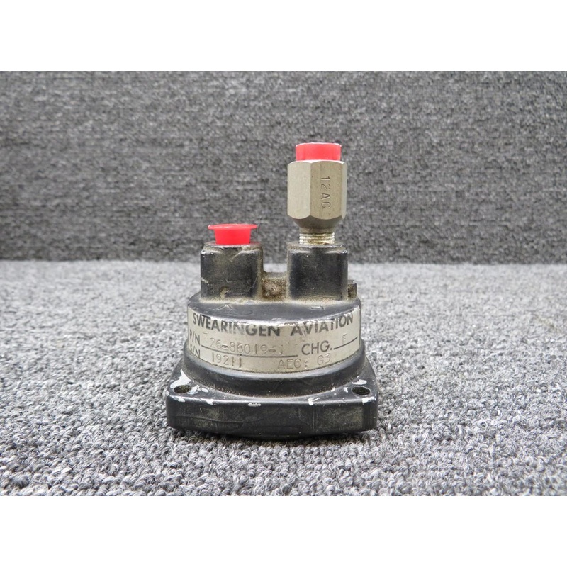 26-86019-1 Swearingen Vacuum Suction Indicator (Short Housing)