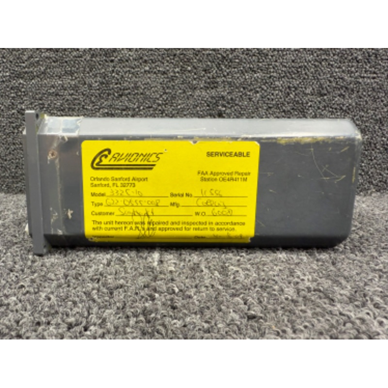 622-0555-008 Collins 332C-10 Magnetic Radio Indicator w Mods & Red Tag (Core)