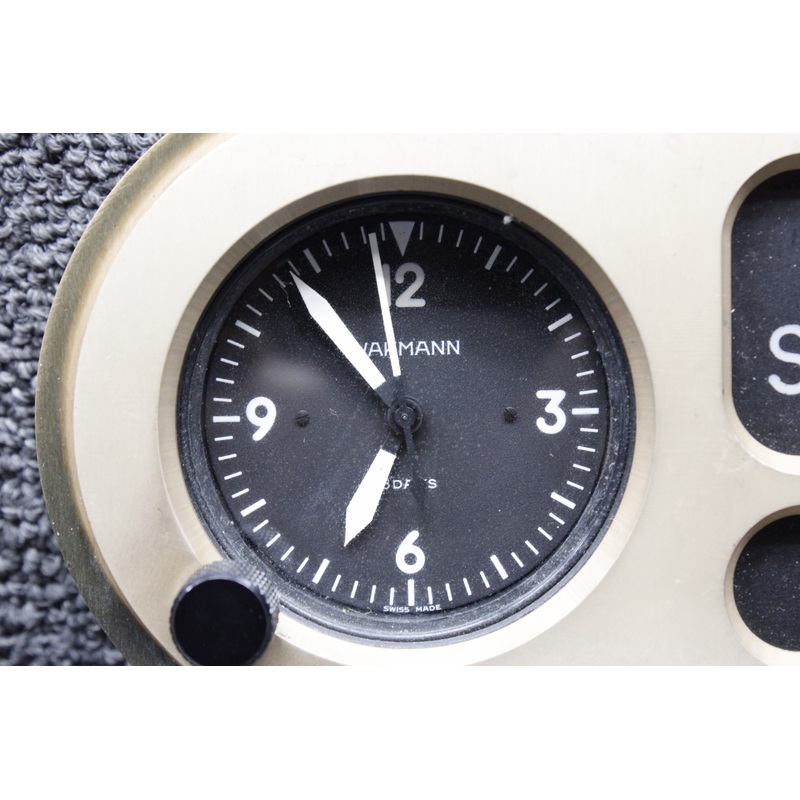 IU337-001 Edo-Aire IU337 Warning Light and Clock Assembly (Volts: 28)