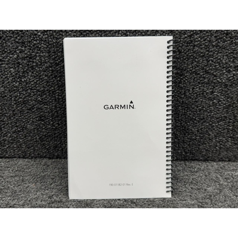 190-01182-01 Rev E Garmin GNC-255A-255B Pilots Guide Book 2020