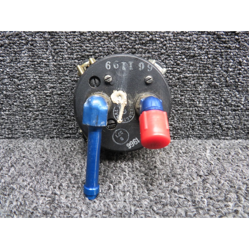 22-112-03-2A Edo-Aire Pneumatic Pressure Gauge (Face Worn)