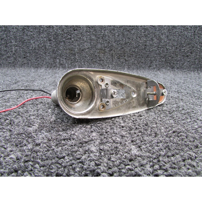 A605 (Alt: 02-0350259-00) Whelen Wing Tip Light Base LH or RH (Minus Bulb)