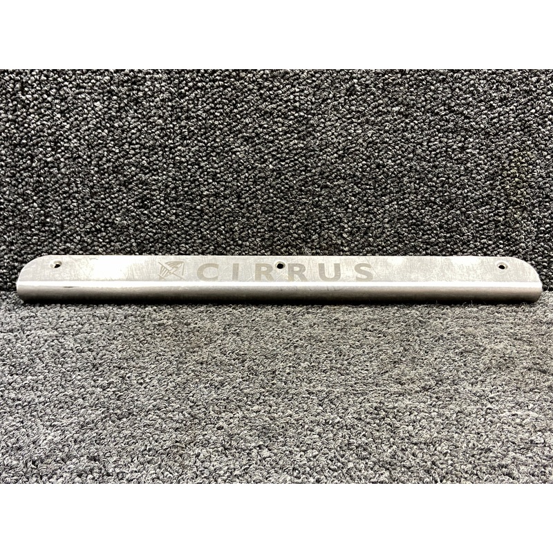 12241-002 (Use: 12241-003) Cirrus SR22 Baggage Door Chafe Plate with Logo
