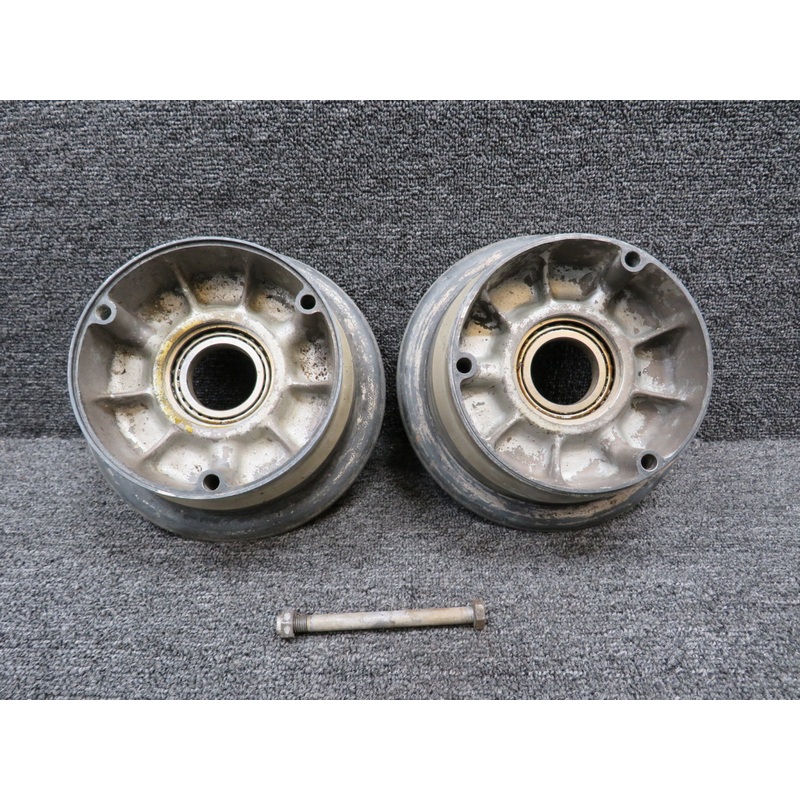 40-76B Cleveland 6.00-6 Nose Wheel Assembly (Worn)