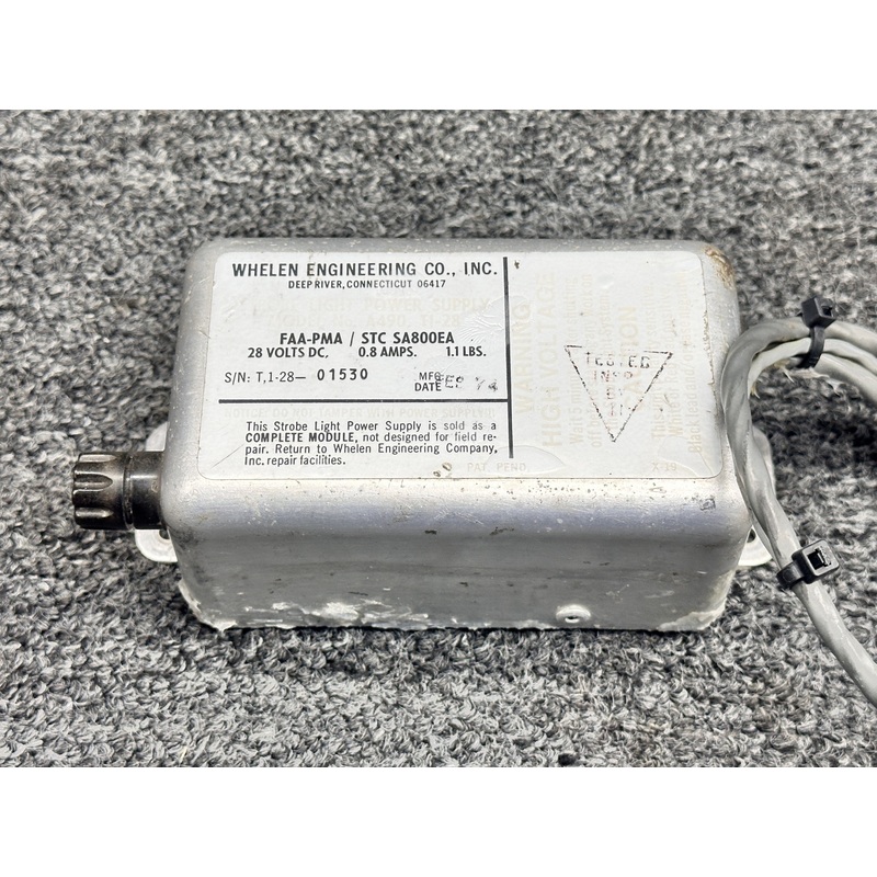 A490, T1-28 Whelen Strobe Light Power Supply (28V)