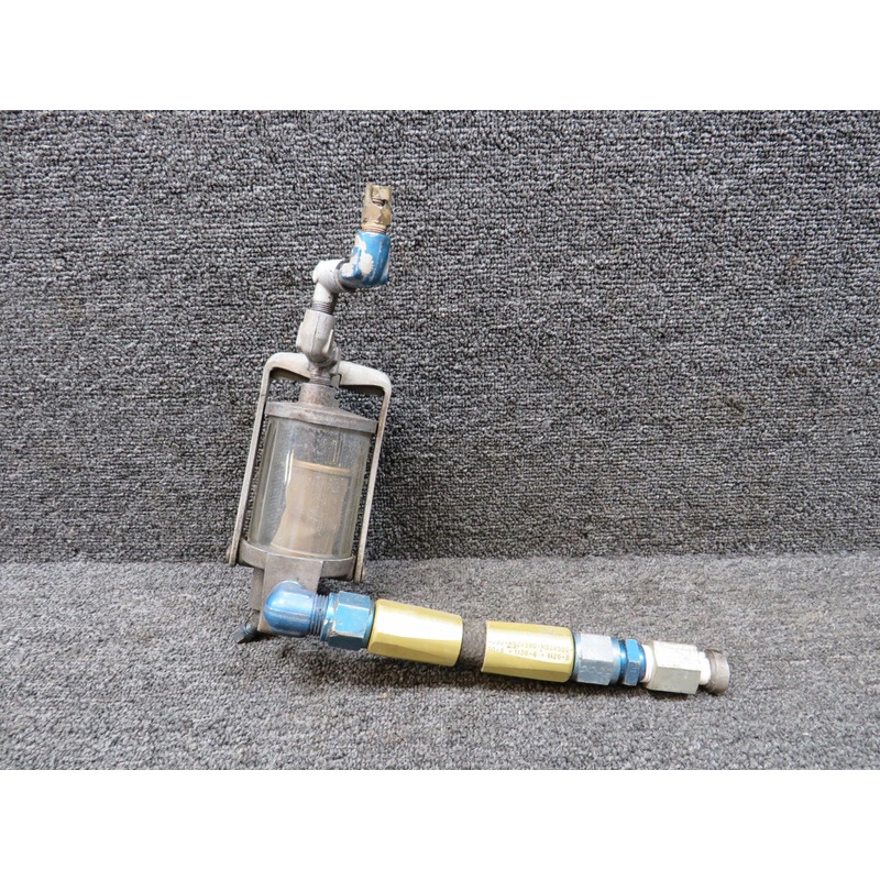 G199-100 Garwin Fuel Strainer with Fittings (Glass Bowl)