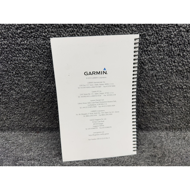 190-01122-03 Rev. E Garmin GDL-84,88 ADS-B Transceiver Pilots Guide
