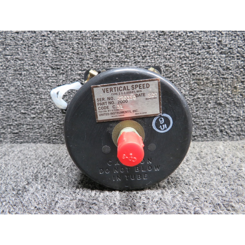 7000 United Type I Vertical Speed Indicator (Code: C.31) (Lighted)