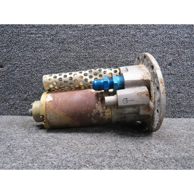 1D2-9 (Alt: 1C49-5) Airborne Fuel Pump (Dented, Rusted Housing) (Volts: 28)