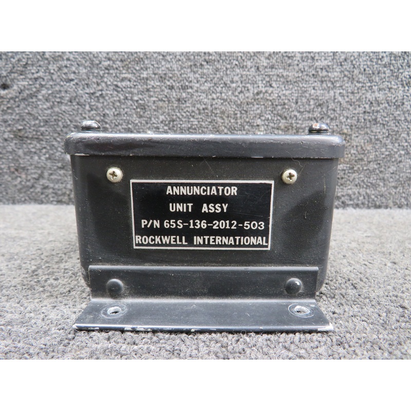 65S-136-2012-503 Rockwell Annunciator Unit Assembly