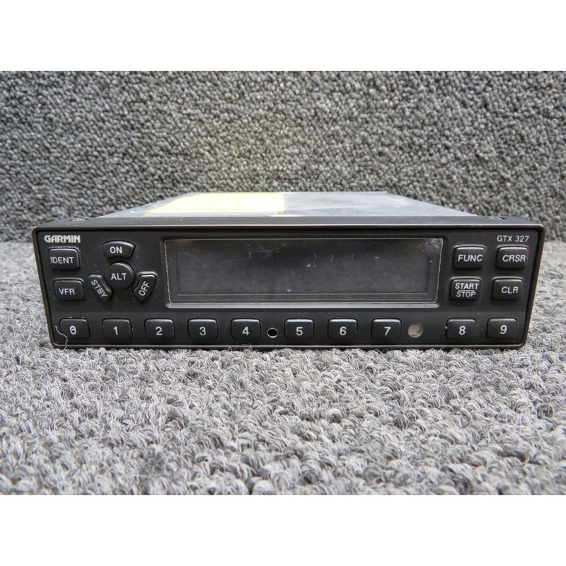 011-00490-00 Garmin GTX-327 Transponder Radio with Tray (11-33V)