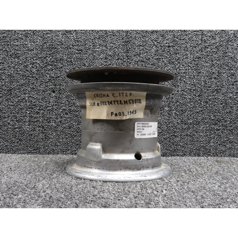 C163005-0101 (WEU: C163006-0101) McCauley 6.00-6 Main Gear Wheel Assembly w Disc