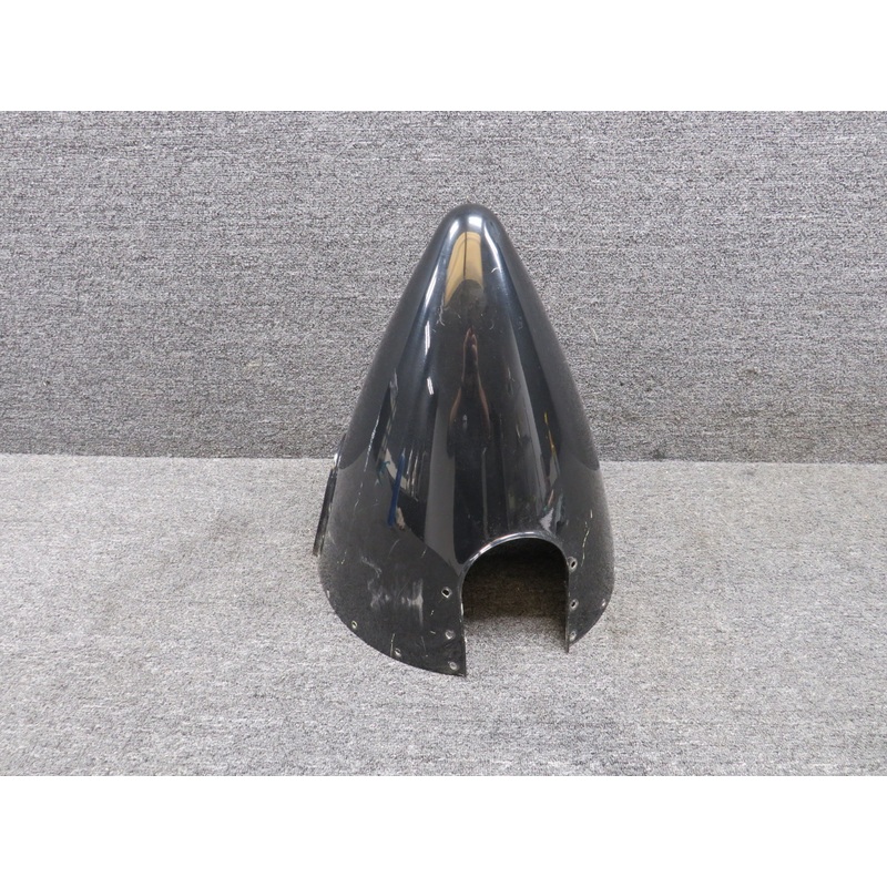 D-5257 Beechcraft Three Blade Propeller Spinner Dome Assembly (Black)