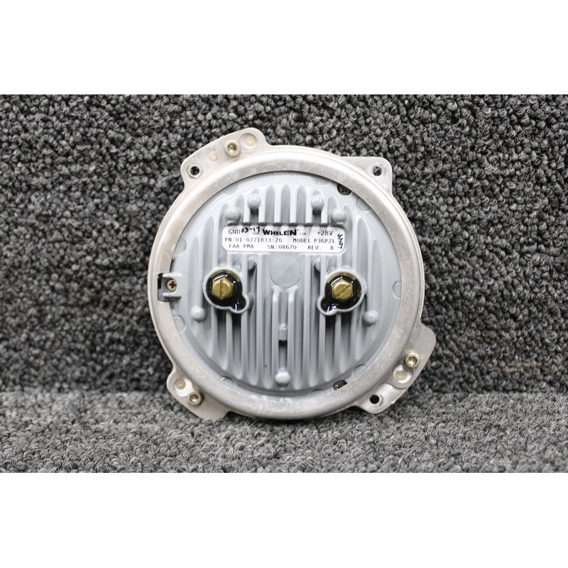 01-0771833-20 Whelen P36P2L LED Landing Light with Brackets (28V)