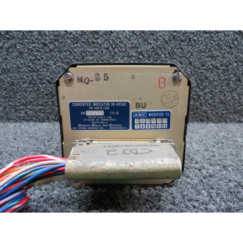 46870-1300 ARC IN-485AC Converter Indicator with Mods (Knob Worn)