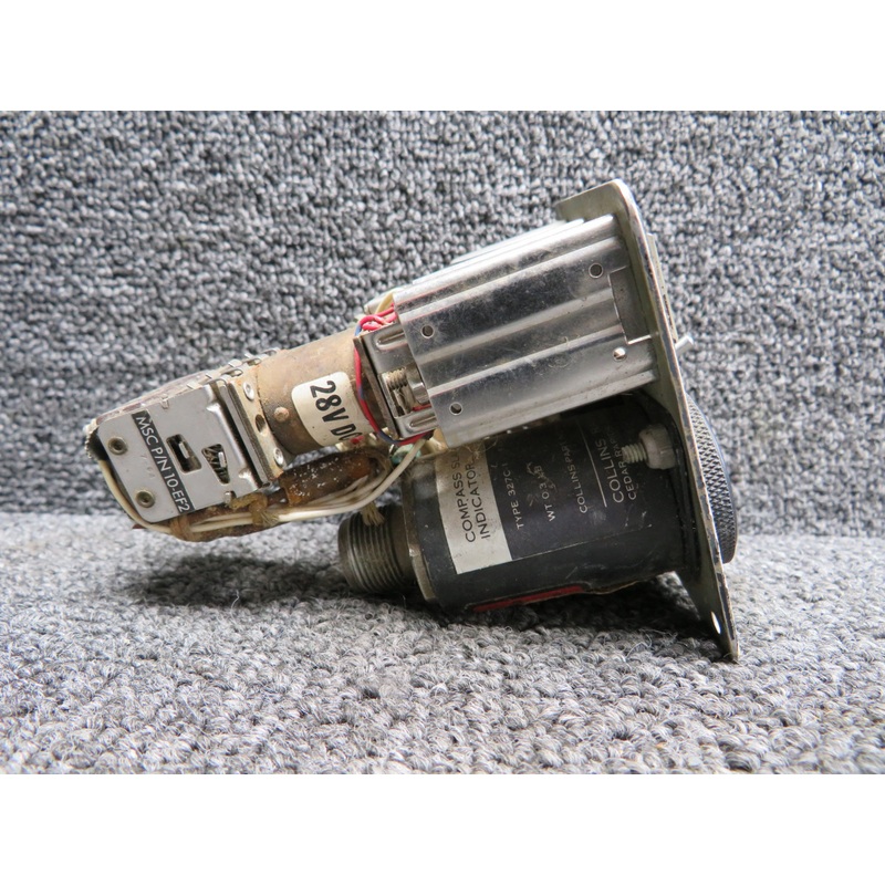 522-0236-003 Collins 327C-1 Compass Slave Indicator and Panel Assembly