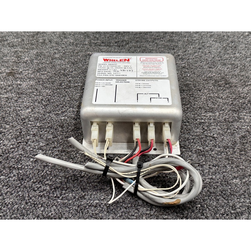 01-0770028-05 Whelen HDACF Power Strobe Supply (14 or 28V) (7A)
