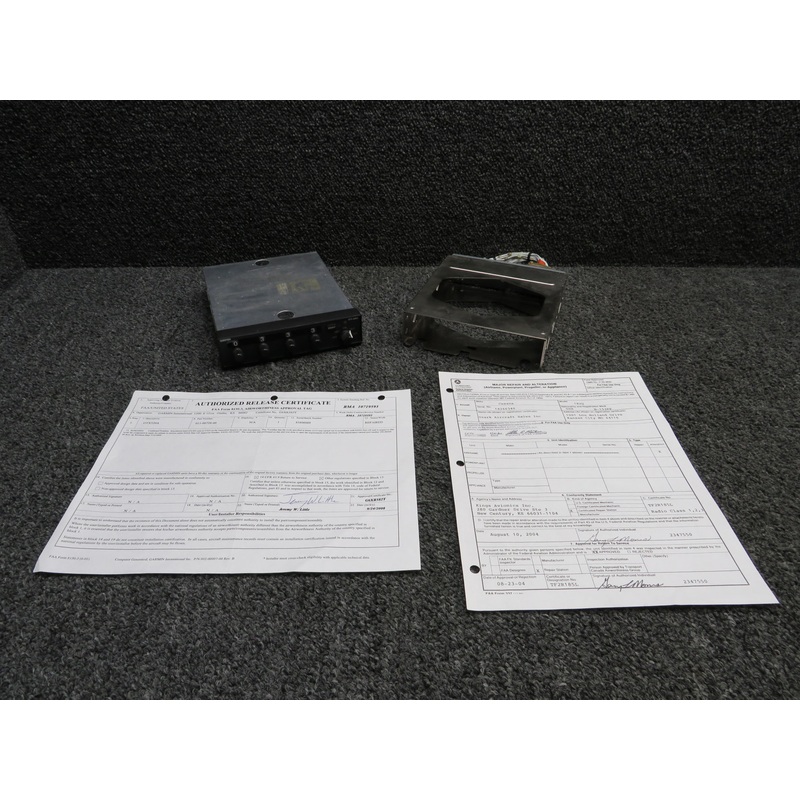 011-00728-00 Garmin GTX320A Mode AC Transponder w Tray and 8130-3, 337 (11-33V)