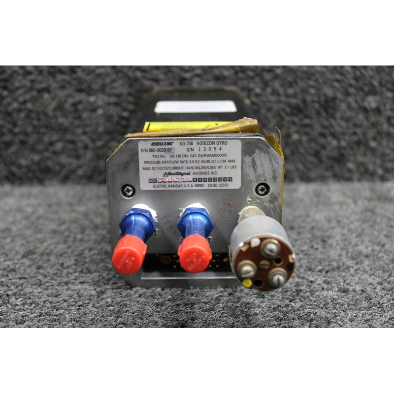 060-0020-01 Bendix King KG-258 Horizon Gyro Indicator with Mods (14 or 28V)