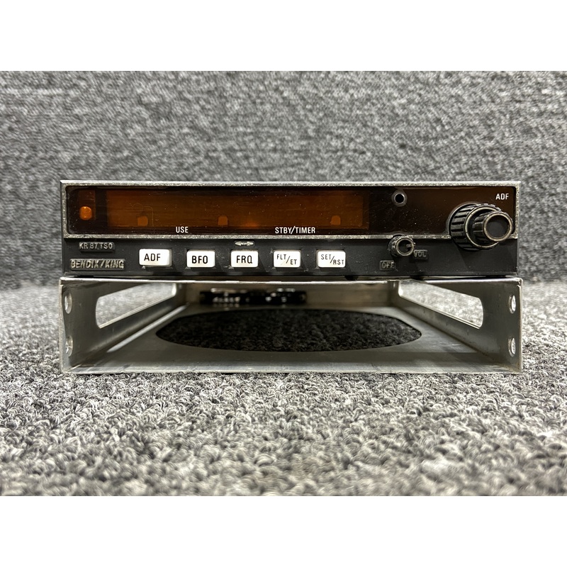 066-1072-04 Bendix King KR-87 ADF Receiver with Tray and Modifications