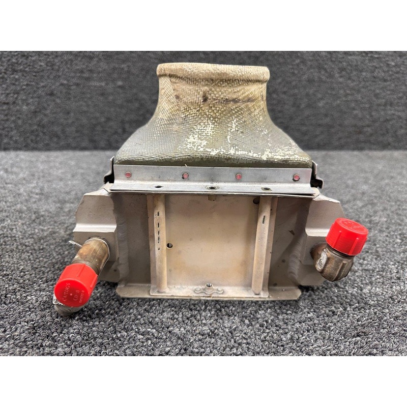 10634R Lycoming O-540-J3C5D Stewart Warner Oil Cooler Assembly w Inlet Diffuser