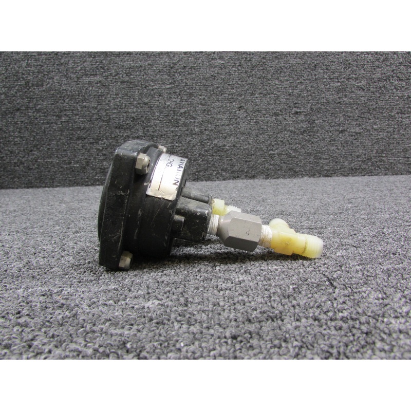 26-86019-1 Swearingen Vacuum Suction Indicator (Worn Face and Paint)