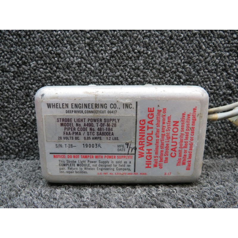 A490, T-DF-M-28 Whelen Strobe Light Power Supply (Volts: 28)