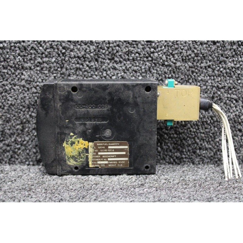 1U046-107-6 Edo-Aire 1U046 Main Fuel Quantity Indicator (Volts: 14)