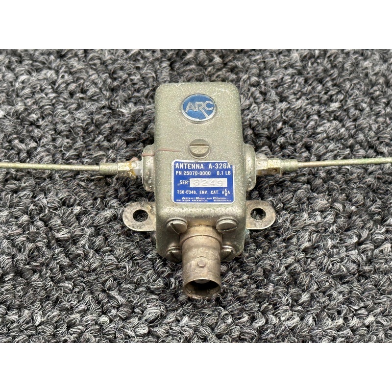 25070-0000 (Alt: 37670-00000) Aircraft Radio and Control A-326A Antenna