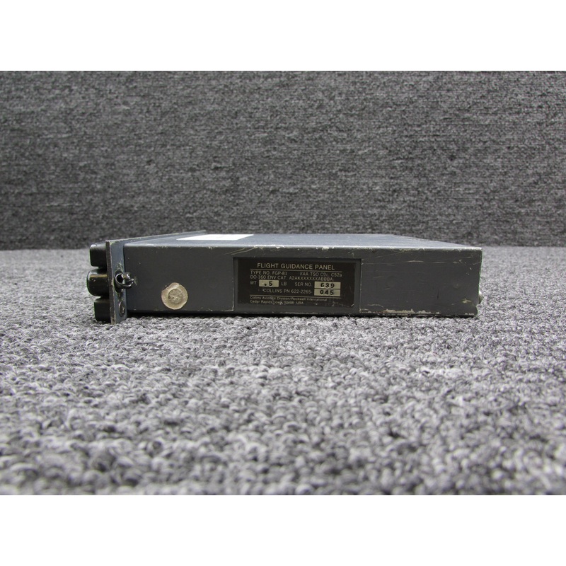622-2265-045 Collins FGP-81 Flight Guidance Panel with Modifications