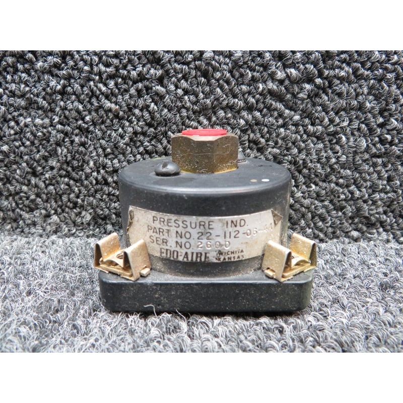 22-112-06-4A Edo-Aire Hydraulic Pressure Indicator
