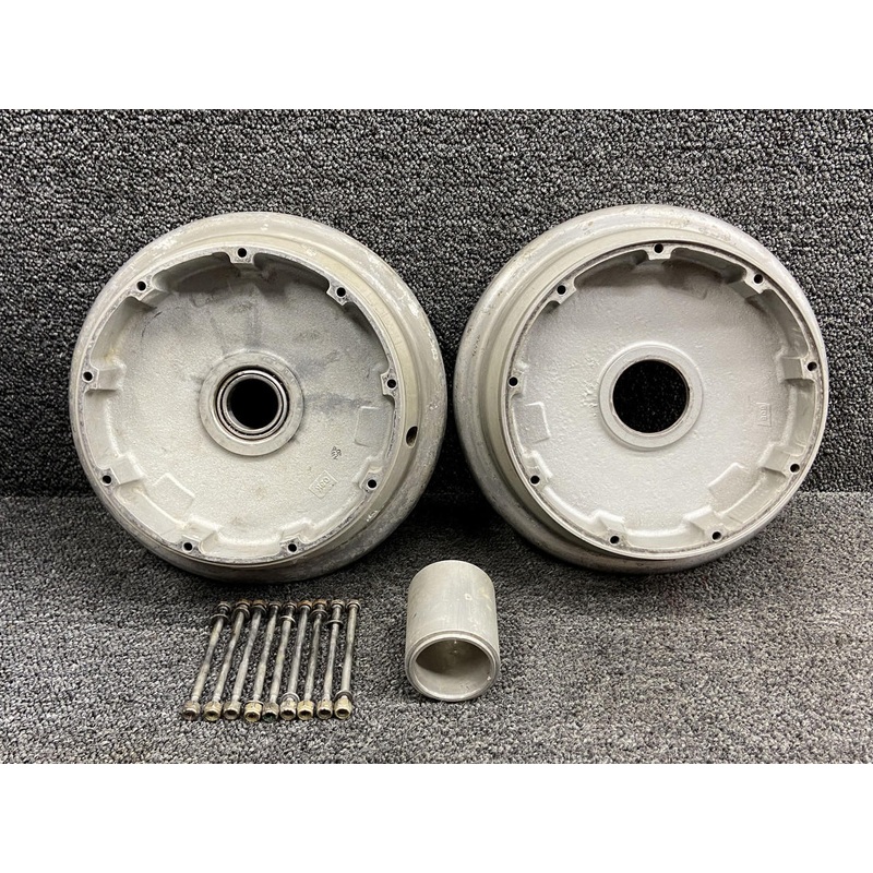 40-234 Cleveland Main Wheel Assembly with Bearings 7.5-10