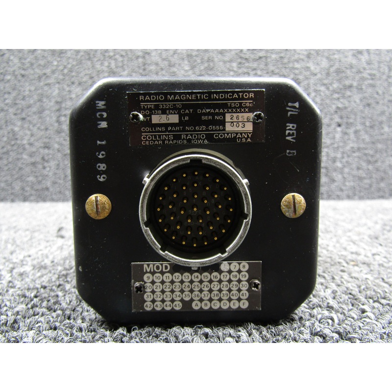 622-0555-003 Collins 332C-10 Radio Magnetic Indicator with Modifications