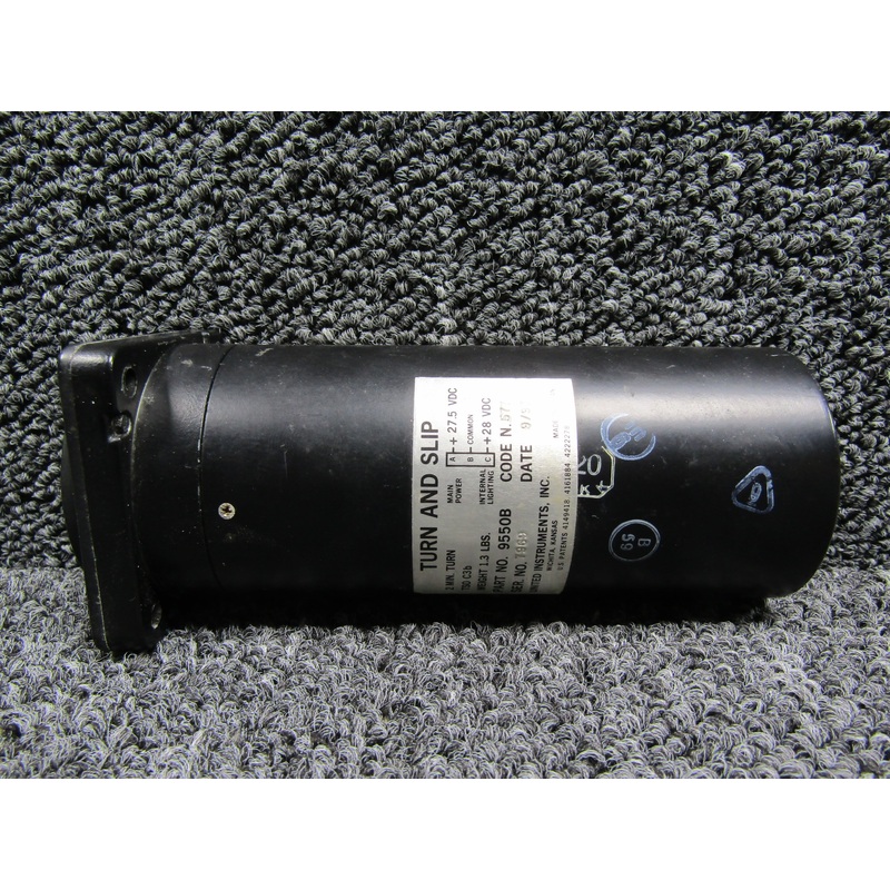 9950B United Instruments Turn and Slip Indicator (Code: N. 577)