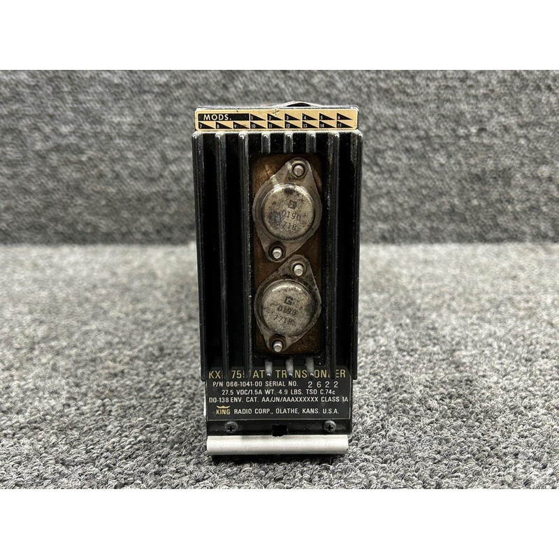 066-1041-00 King Radio KXP-755 ATC Transponder Unit with Mods (Volts: 28)