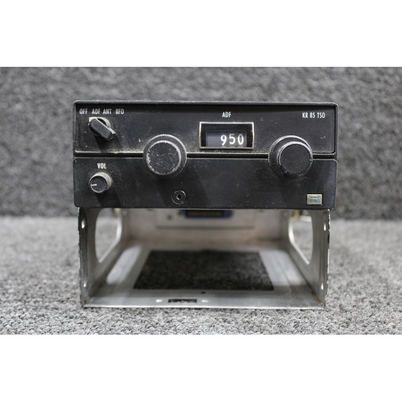 066-1023-00 King Radio KR-85 ADF Radio with Tray and Mods (Volts: 14)
