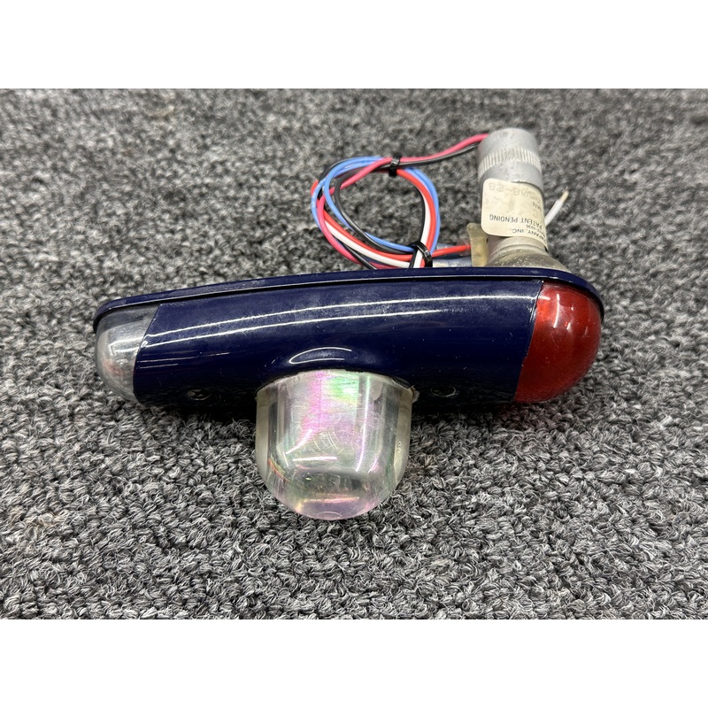90071-00 Whelen A600-PR-28V Wing Position and Strobe Light Assembly LH (28V)