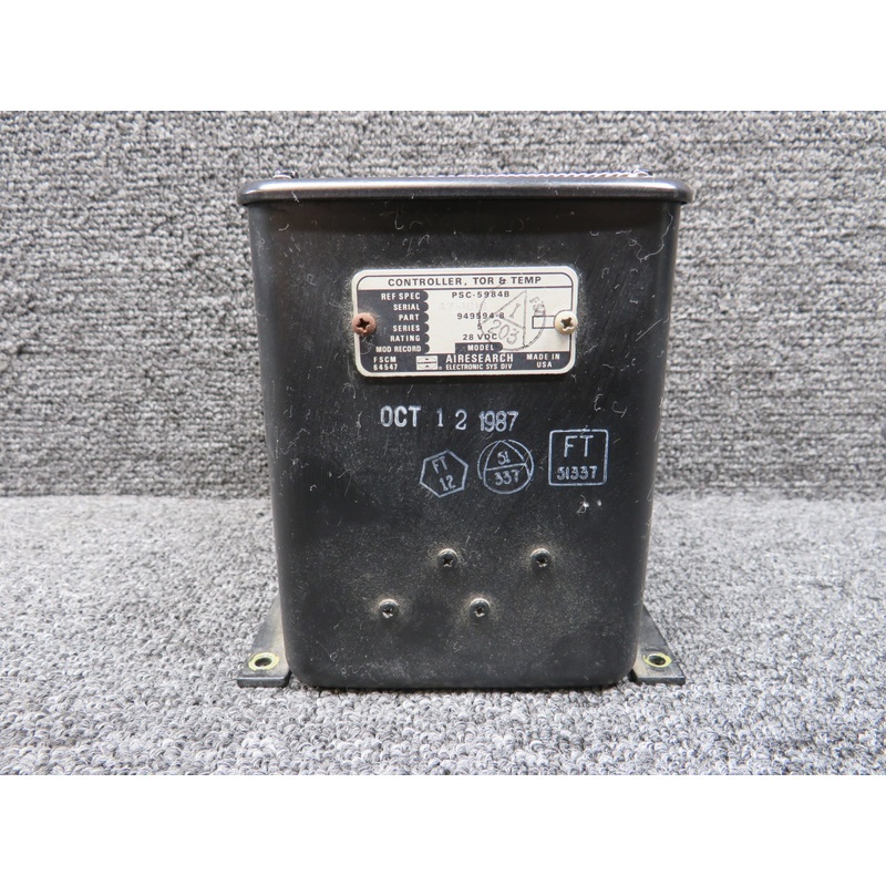 949594-8 Airesearch Series 5 Tor and Temperature Controller (28V)