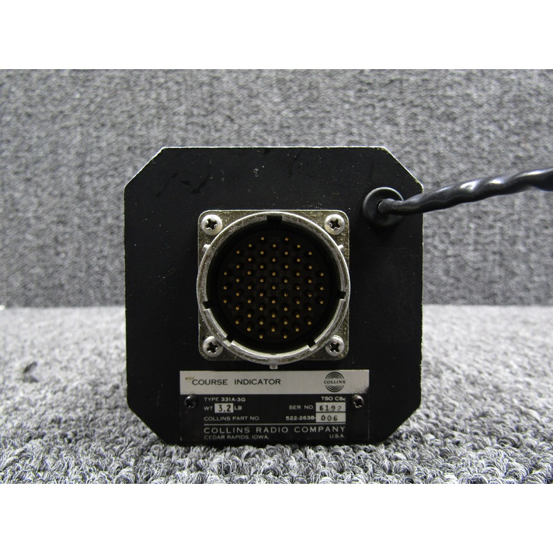 522-2638-006 Collins 331A-3G Course Indicator