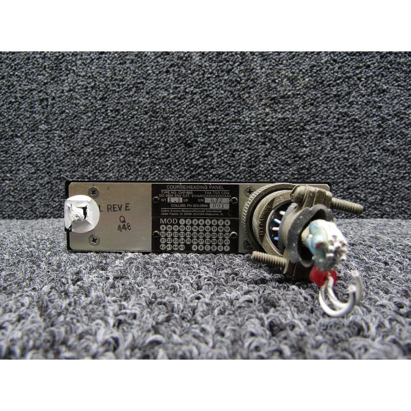 622-6899-0001 Collins CHP-86B Course Heading Panel with Modifications