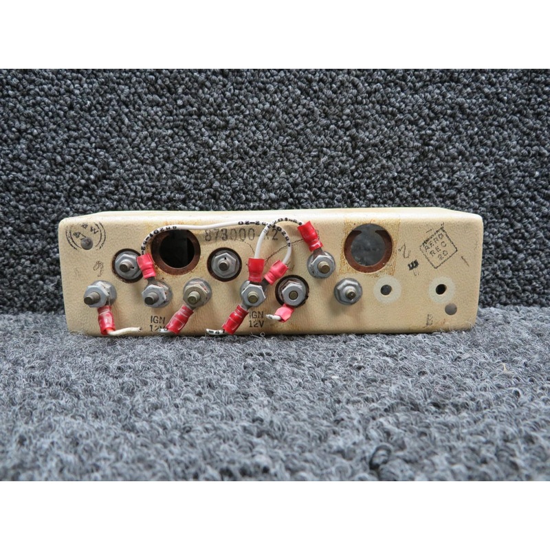 873000-R2 Stewart-Warner Instrument Gauge Cluster Assembly (Missing Ammeter)