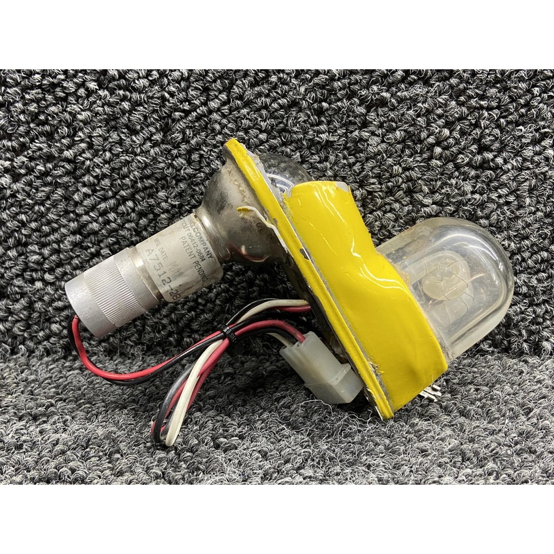 A650-PG, A7512-28 Whelen Wing Navigation Position Light with Strobe and Lens