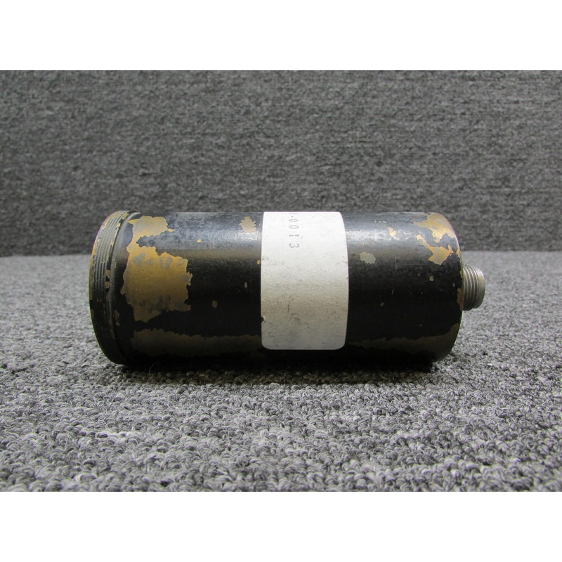 Beechcraft 99 Propeller Tachometer Indicator (Cloudy Face and Worn Paint)