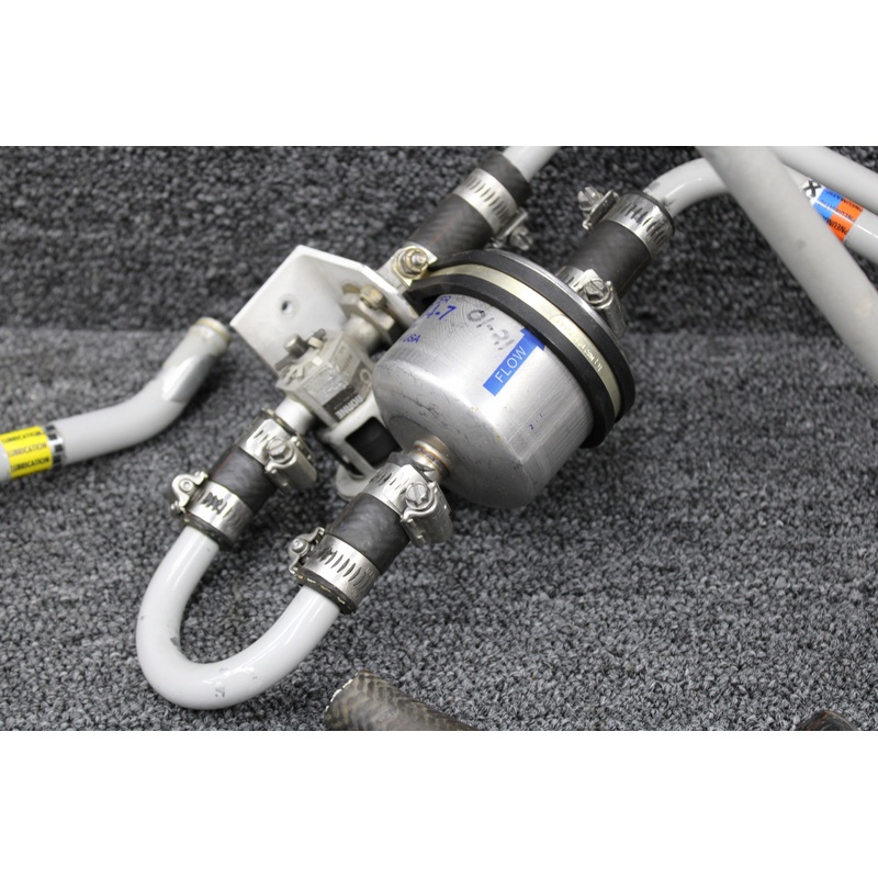 CV1J4 Beechcraft A36 Inline Pneumatic Air Filter Assembly with STC Copy