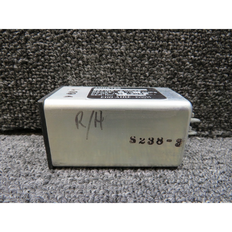 169V-9096-2 Edo-Aire Ammeter Indicator (2V) (Range: 0-400 Amps)