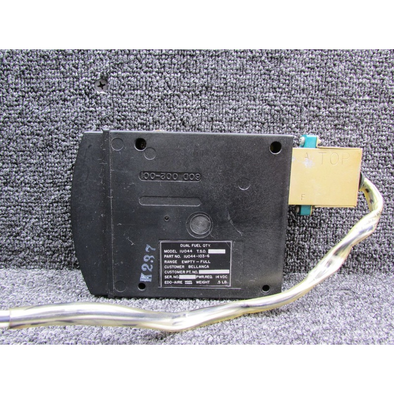 1U044-103-6 Edo-Aire 1U044 Dual Fuel Quantity Indicator