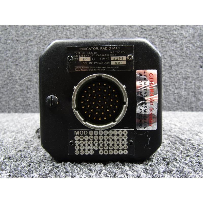 622-0555-004 Collins 332C-10 Radio Magnetic Indicator with Mods (Loose Plastic)