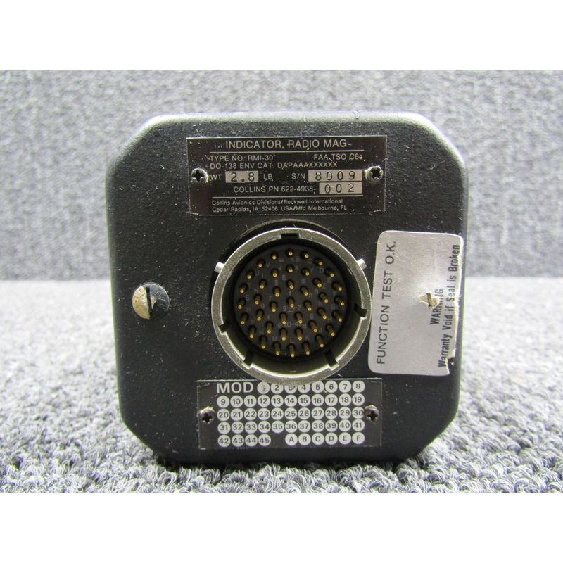 622-4938-002 Collins RMI-30 Radio Magnetic Indicator with Mods (No Tag)
