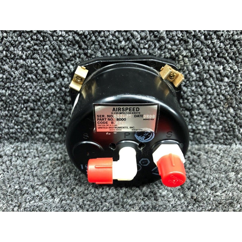 8000 (ALT: A599-1) United Instruments Airspeed Indicator