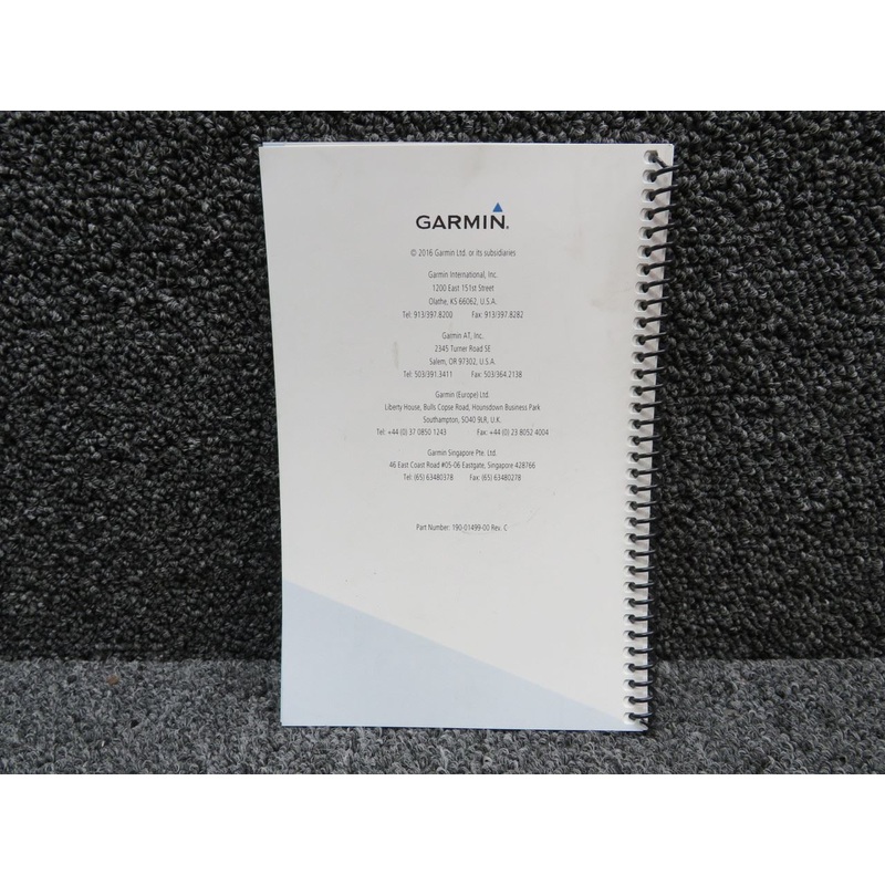 190-01499-0 Rev. C Garmin GTX-335-345 Pilots Guide